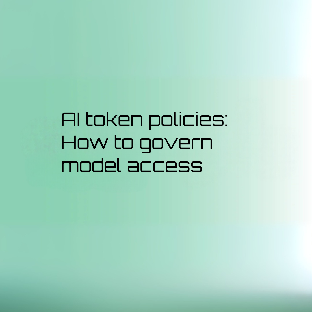 AI token policies