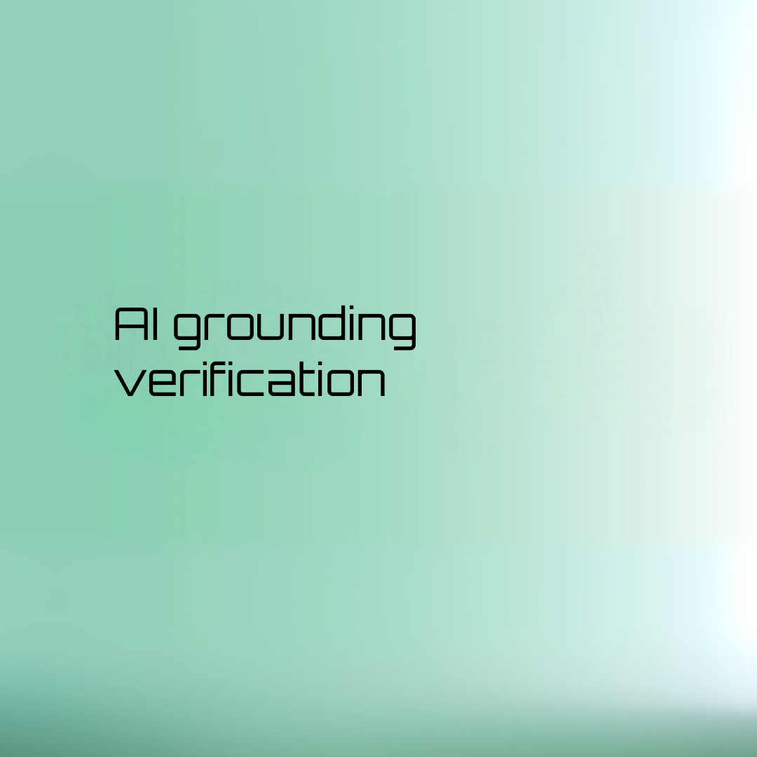 ai grounding verification