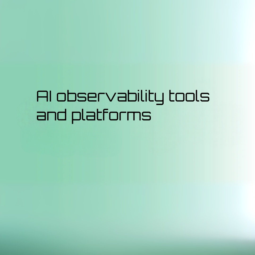 ai observability tools