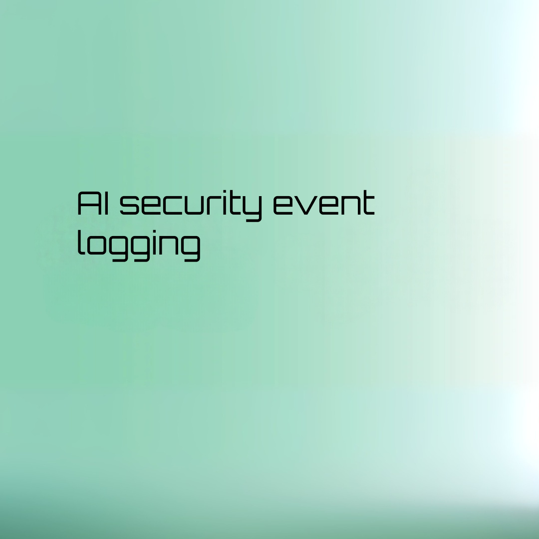 ai security event logging