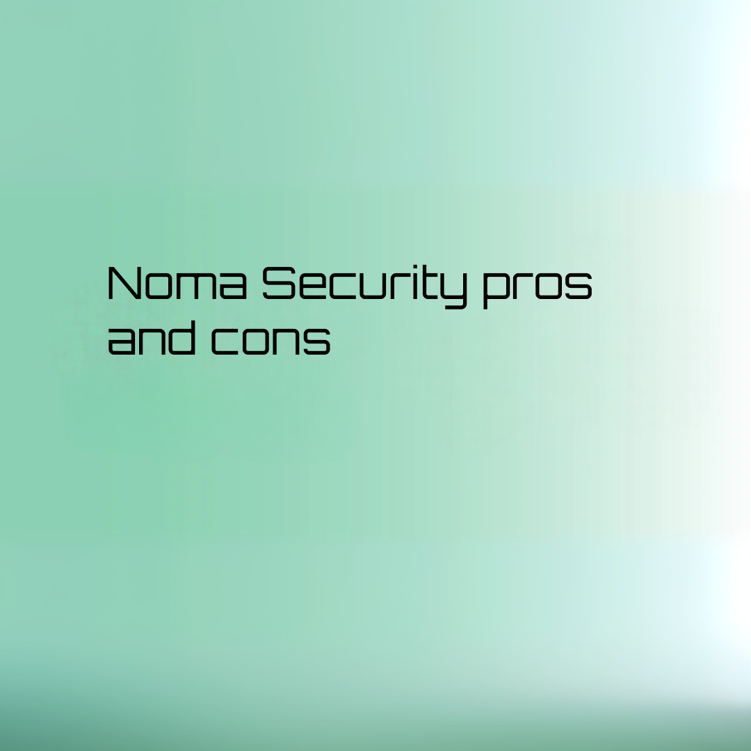 noma security pros and cons