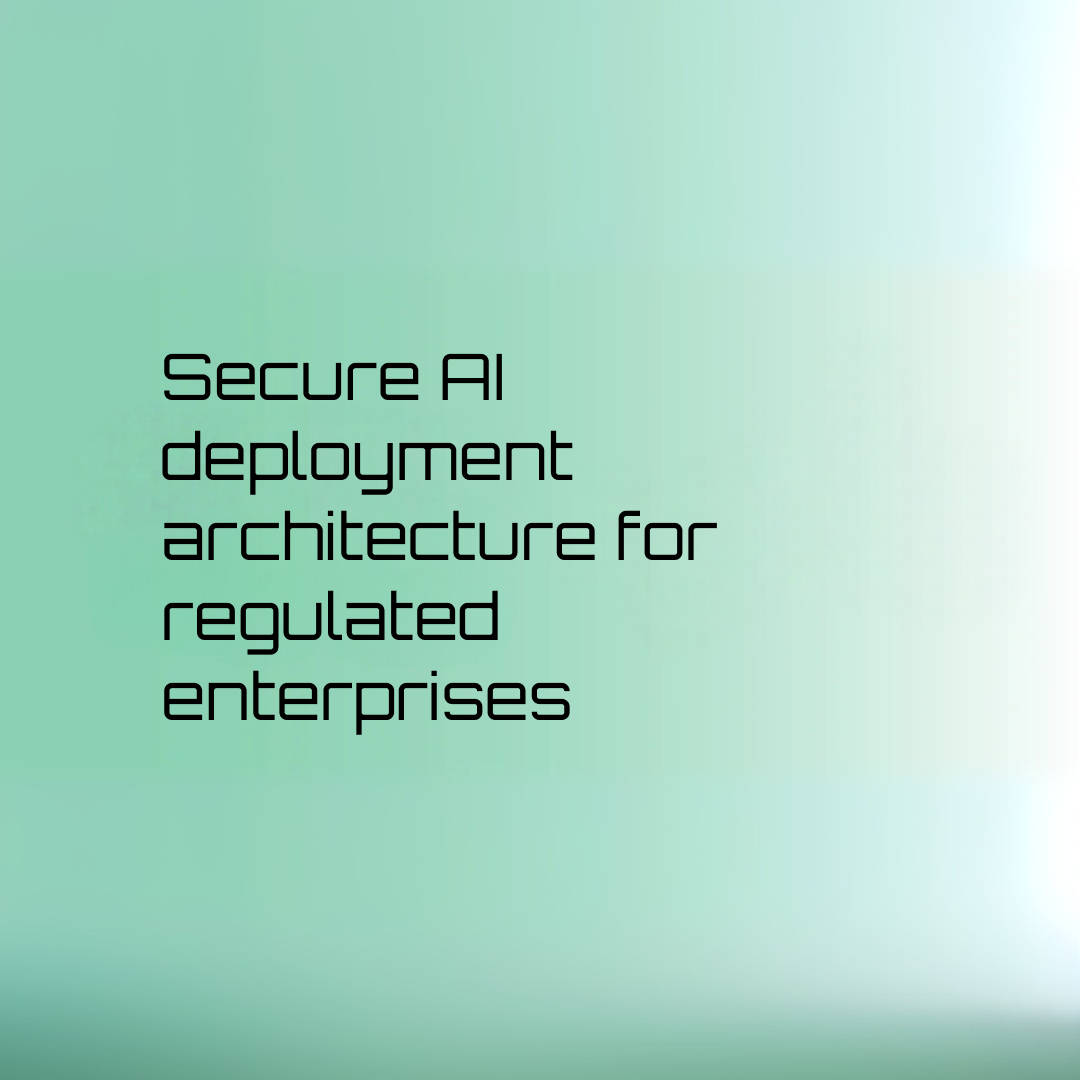secure AI deployment